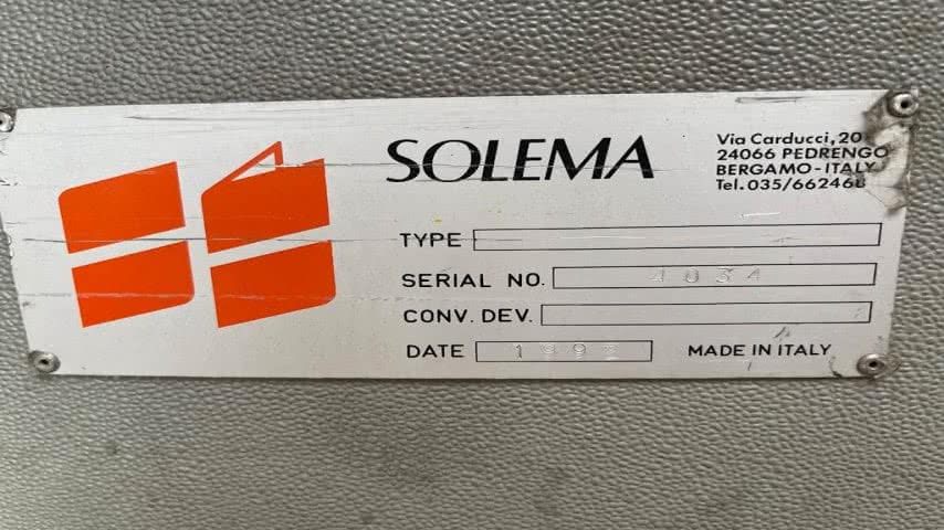 Solema, Conveyor Belt